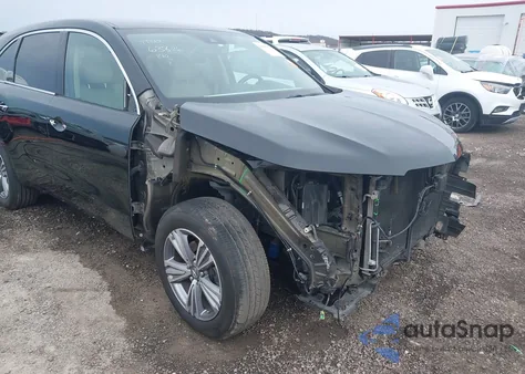 2020 Acura Mdx Standard from USA, damaged, VIN 5J8YD4H39LL040062